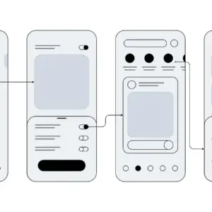 Custom Mobile App Wireframe Design